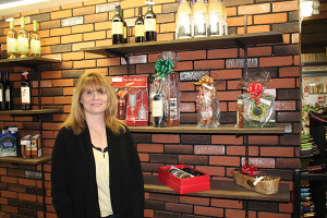 Gloria Moroch, store manager, Frankline Wine and Spirits.