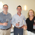 Roy Hannon, Amity Wine and Spirits in New Haven; Brian Kociszewski, Worldwide Wines and Martine Warner, Worldwide Wines. 