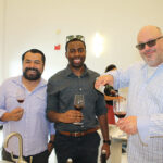 All from Wine Wise in Greenwich: Andres Farfan, Tyrone Taylor and Steve Millhouse. 