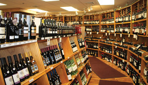 Inside Geaber's Liquors