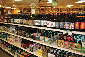 Inside Geaber's Liquors