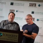 Kevin Watson, Director of Culinary, Plan B with Irvine, presenting information on the Savor the Legends event, which will feature Pappy Van Winkle at Savor CT on Thursday April 7.