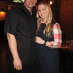 Joe Aceto, Bar Manager, Mezzo Grille and Bar with Nadine Gengras, Account Development Specialist, Spirits, CDI.