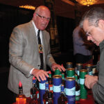 Blaise Tramazzo, Spirits Director, Hartley and Parker with Knappogue Castle.