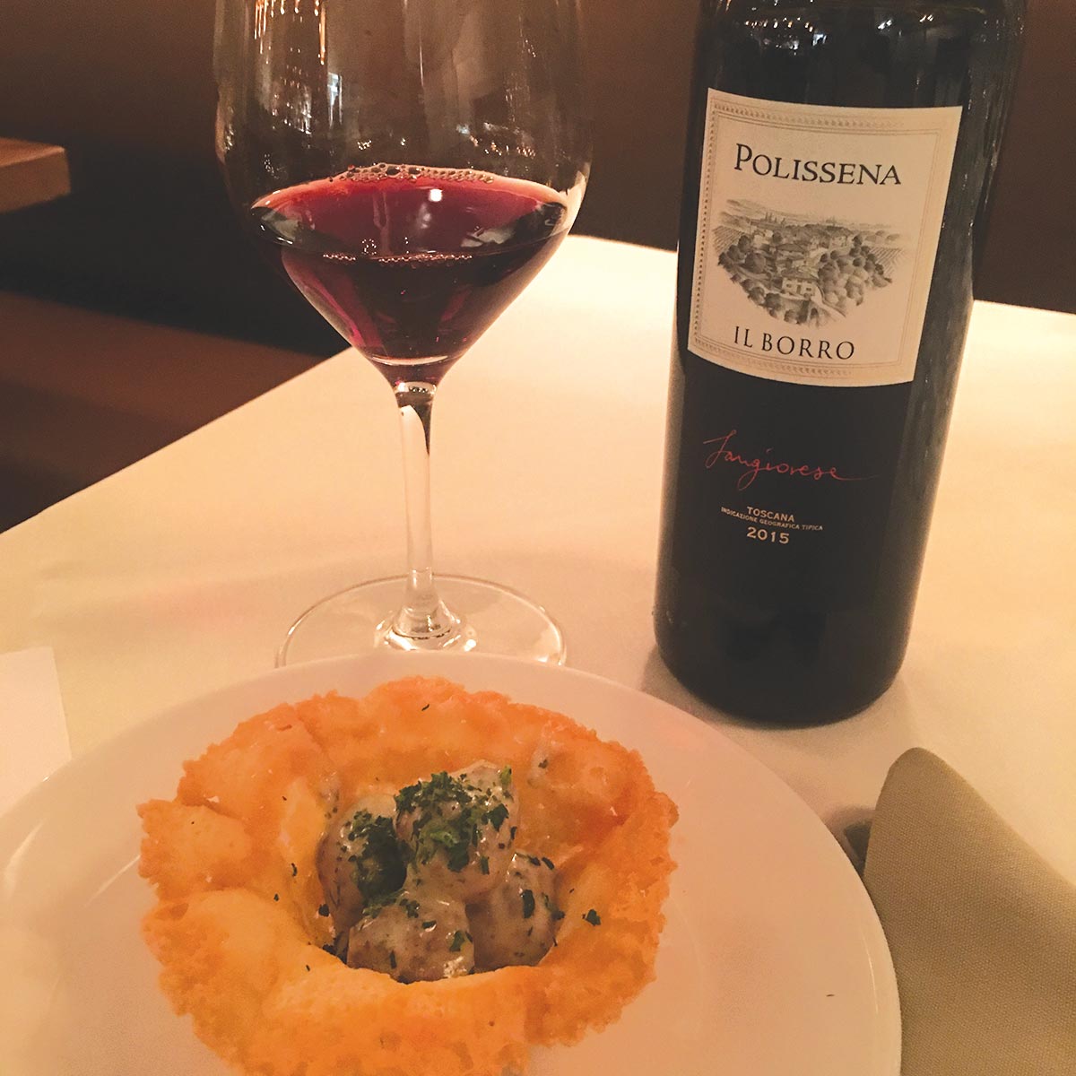 Angelini Wine Features Il Borro Wines at Benefit Wine Dinner     