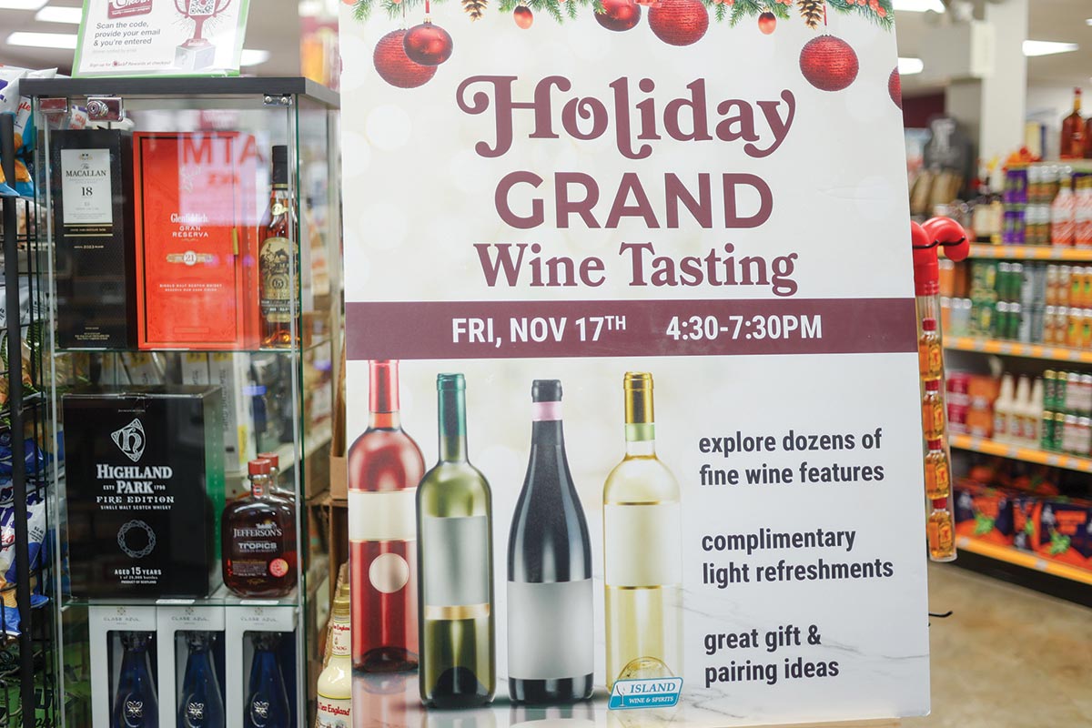 Newport Holiday Tasting Showcases Brands