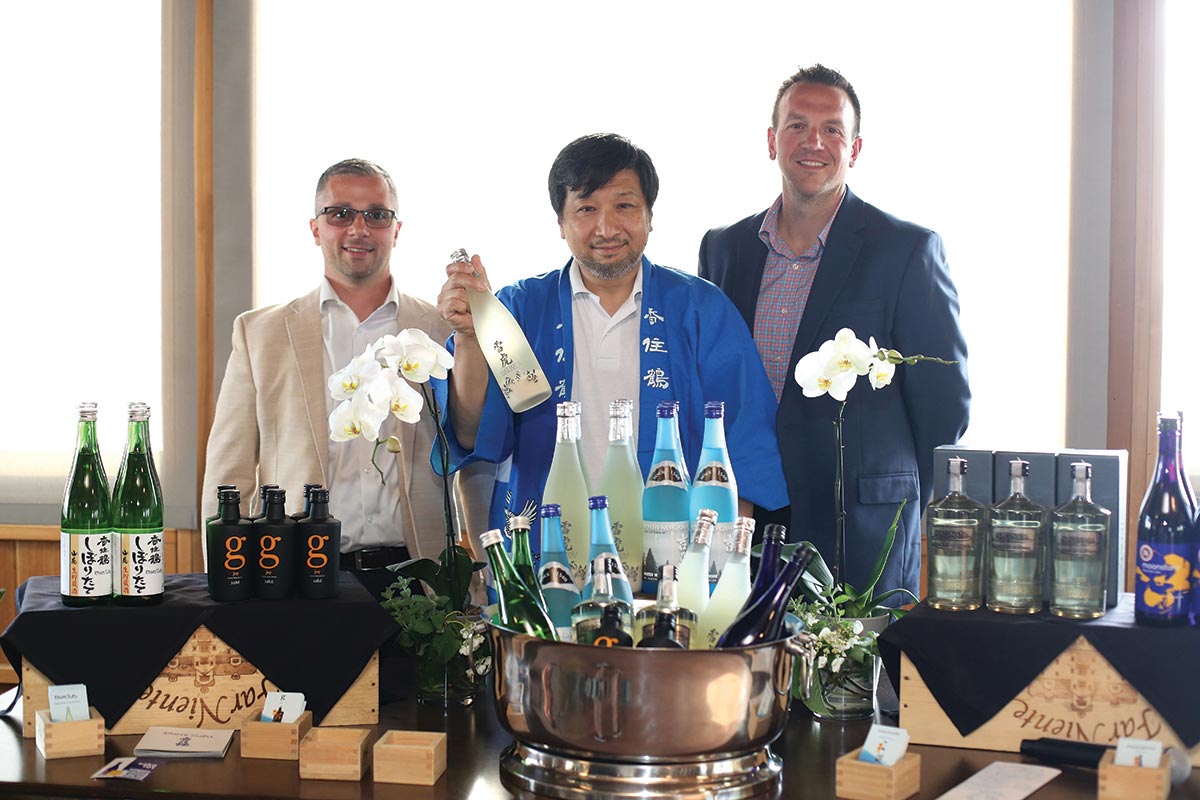 Johnson Brothers Hosts Sake Expert at Aquidneck Club