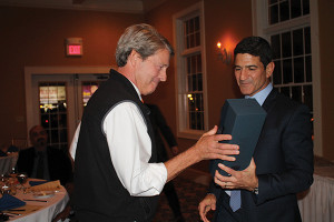 Award recipient John Lethridge and Sepe.