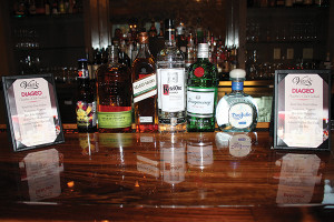 Brands in created cocktails included Ketel One Tom Collins, Tanqueray Negroni, Don Julio Margarita, Bulleit Rye Manhattan and Johnnie Walker Rye Cask Rob Roy.