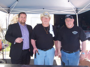 Pictured left to right: Brett Bournemann, Territory Portfolio Manager, Brown Forman; Dennis Tobin, Eder Bros., Inc., Merchandising; John Cummings, Eder Bros., Inc., Merchandising Manager.