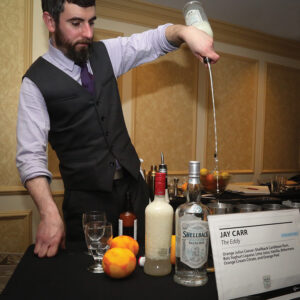 Rising Star Bartender Jay Carr from The Eddy in Providence. Photo by Chris Almeida.