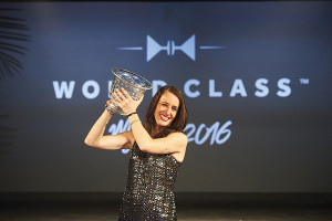 Jennifer Le Nechet is crowned World Class Bartender of the Year 2016 in Miami. 