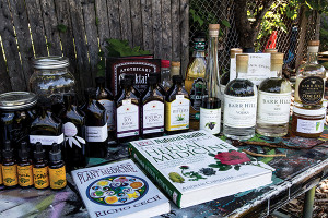 Session materials and products from Caledonia Spirits included Barr Hill Gin and Barr Hill Vodka. Photo by Chris Almeida.