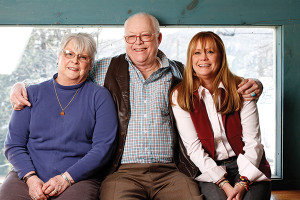 Judith and Bill Hopkins with Hillary Hopkins Criollo. Photo by Stephen Ciuccoli.