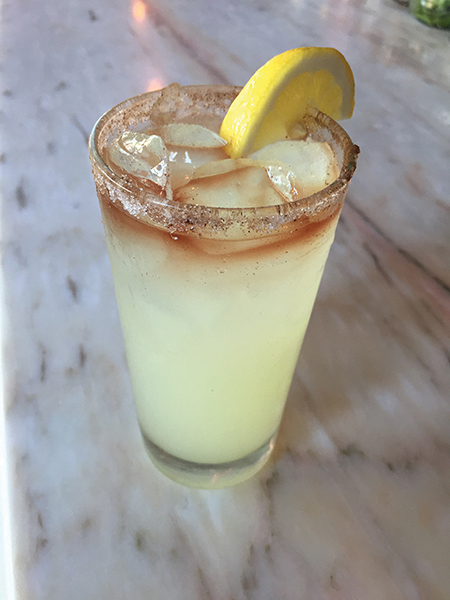 Serving Up: “Spiced Moonshine Lemonade” at Mama’s Boy