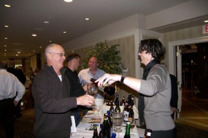 Brescome Barton hosts a wine tasting at Giovanni’s Restaurant in Darien