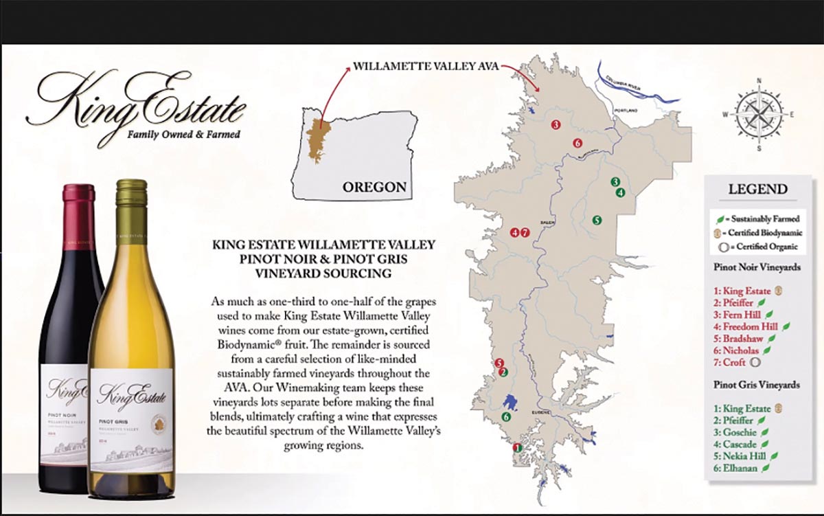 King Estate Virtual Seminar Showcases Oregon Wines    