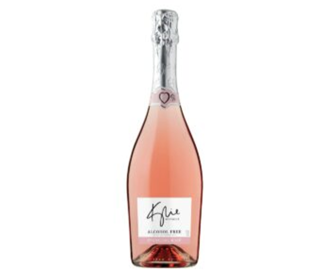 Kylie Minogue 0% Sparkling Rosé Wine Alternative Launches