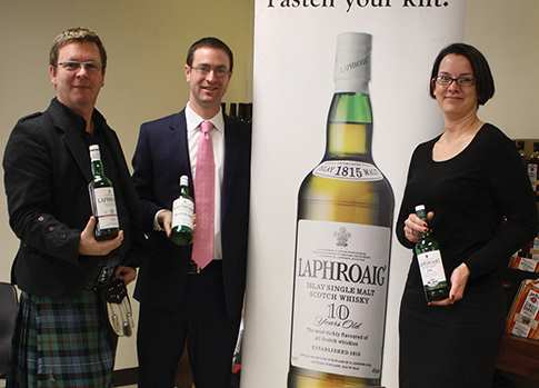 LAPHROAIG’S BROOKING COMES TO BRESCOME BARTON