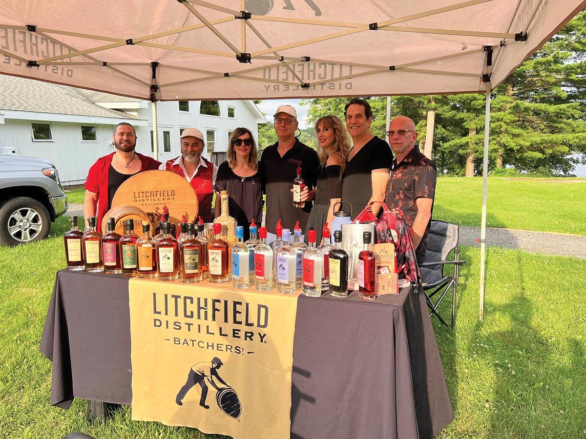 Warren Woods Showcases Litchfield Distillery Spirits