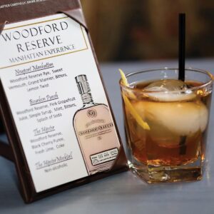 Six Rhode Island bartenders competed in the Woodford Reserve “Manhattan Experience” cocktail competition.