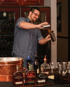 Competitor Anthony Guaetta of the Lighthouse Bar at Twin River.