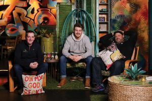 James Ward, Founder, Lough Gill Brewing; Jordan Donnelly, Brewer, Lough Gill Brewing; and Sean Larkin, Founder, Revival Brewing and Co-owner, Troop.