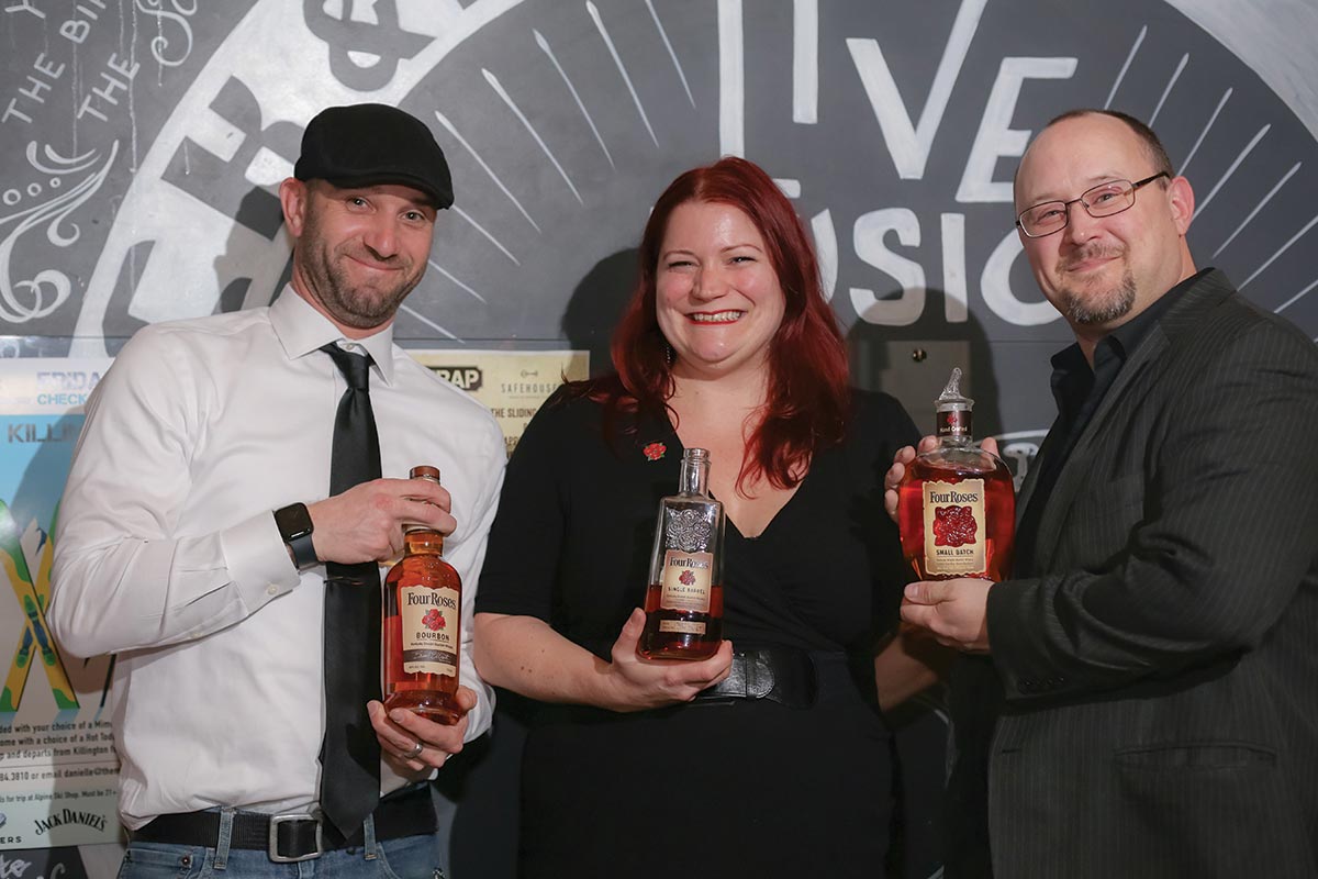 The Trap Hosts Four Roses Bourbon Tasting