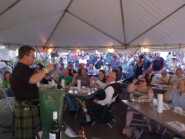 Laphroaig Scotch Educates at Annual “Pipes in The Valley” Festival