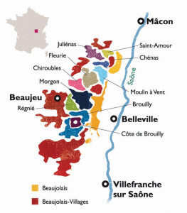 Fleurie, one of the 10 official sub-divisions, or crus, of Beaujolais.