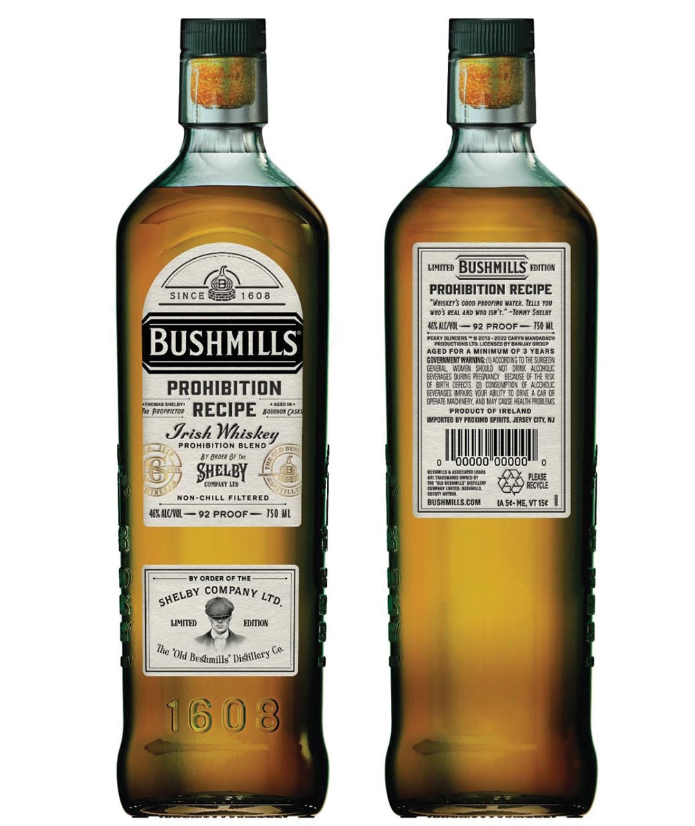 Bushmills Prohibition Recipe Honors “Peaky Blinders”