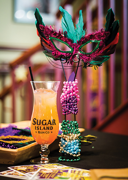 Mardi Gras Bash at Infinity Hall Features Sugar Island Rum