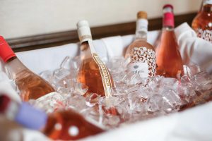 French rosés on ice.