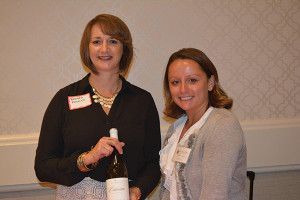 Barbra Reddish, Principal, ViaVino Tastings; Heather Carbone, Sales Manager, Corvo.