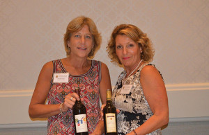 Deborah Clark and Patricia Allen, Brand Ambassador, Merriam Vineyards.