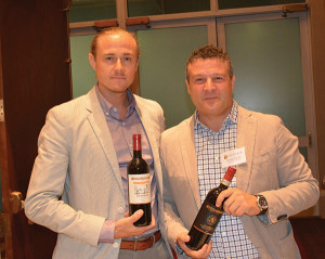 Joe DiMarco, Representative and Giuseppe Santarelli, NA Manager, Avignonesi-Gruppo Classica.