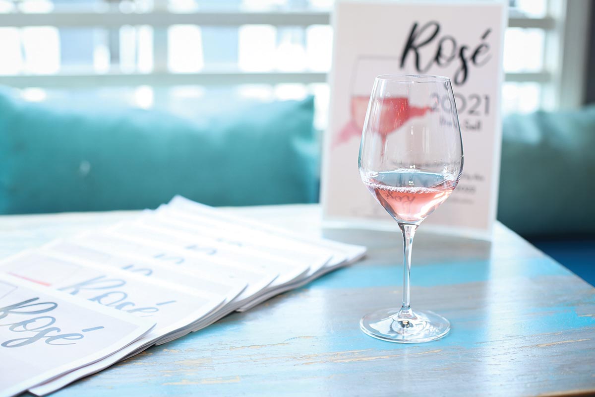 MS Walker Hosts Spring Season Rosé Tasting