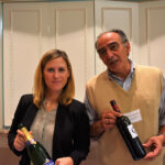 Aurelie Vix, Regional Sales Manager, Vranken Pommery America and Gian Luigi Maravalle, Owner, Tenuta Vitalonga.