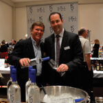 Bill Dessel, Co-founder, Keel Vodka and Brett Allen, General Manager, M.S. Walker of Rhode Island.