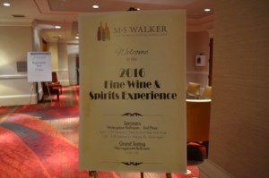 2016 MS Walker Fine Wine and Spirit Experience