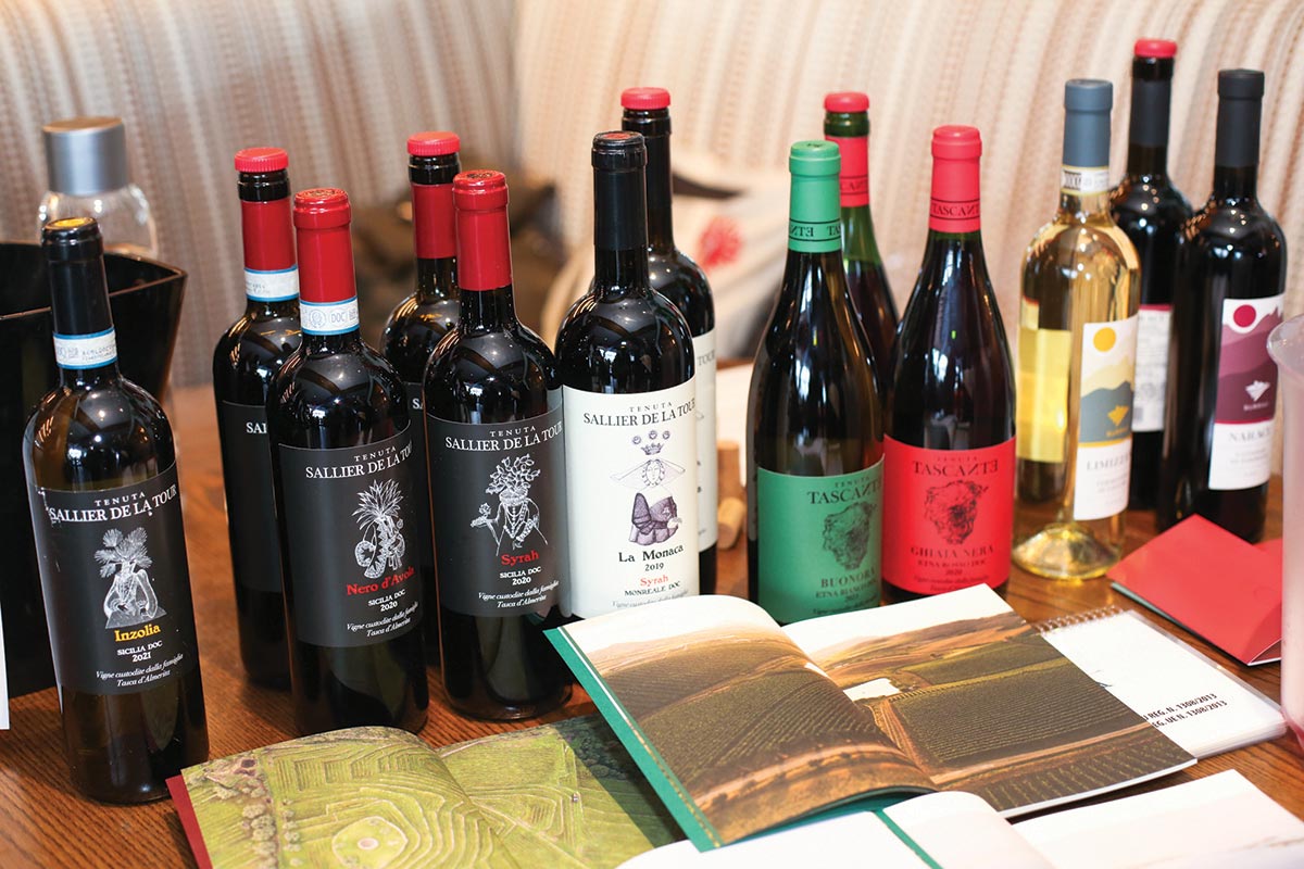 Mancini Beverage Hosts Della Terra Wine Tasting