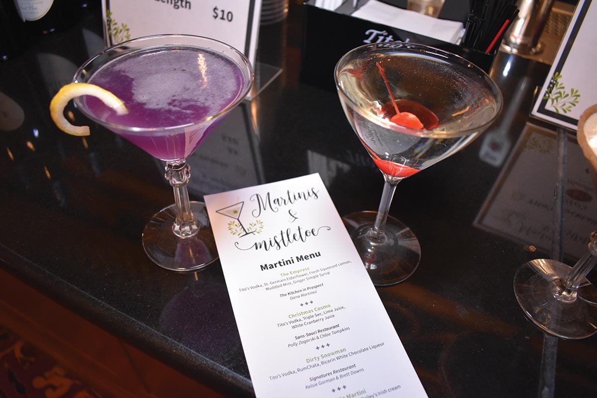 Martinis & Mistletoe Features Tito’s Handmade Vodka