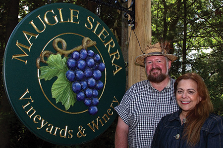 Vineyard View: Ledyard’s Maugle Sierra Vineyards