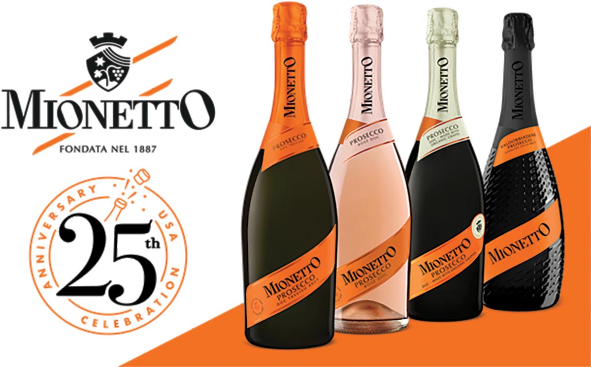 Mionetto Prosecco Celebrates 25 Years in the U.S.