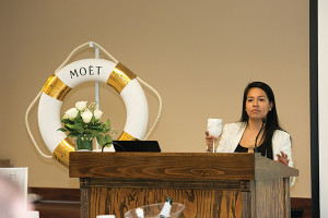 Naira Robles, Brand Development Manager, Moët Hennessy USA.