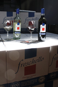 Freschello Wines, from vineyards located in Veneto, Italy, launched at a May event at Murphy Distributors in Branford.