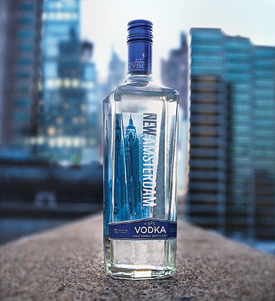 New Amsterdam is a top ten vodka, and not even ten years old.