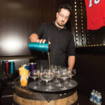 Anthony Guaetta, Bartender, Twin River Casino at the opening night dinner.