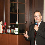 Frank Martucci, General Manager of Beverage Operations, Twin River Casino at the opening night dinner.