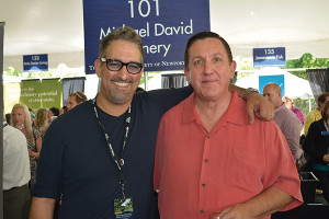 Michael David Winery’s Steve Cuoco, New England District Sales Manager and Mike O’Neil, Rhode Island Distributing